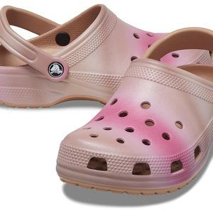 CROCS Classic Marbled Tie-Dye Clog Unisex (Men's size 6 / Womens 8)